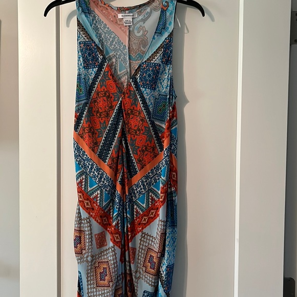 Print Scarf Cover-Up Dress - Picture 2 of 4